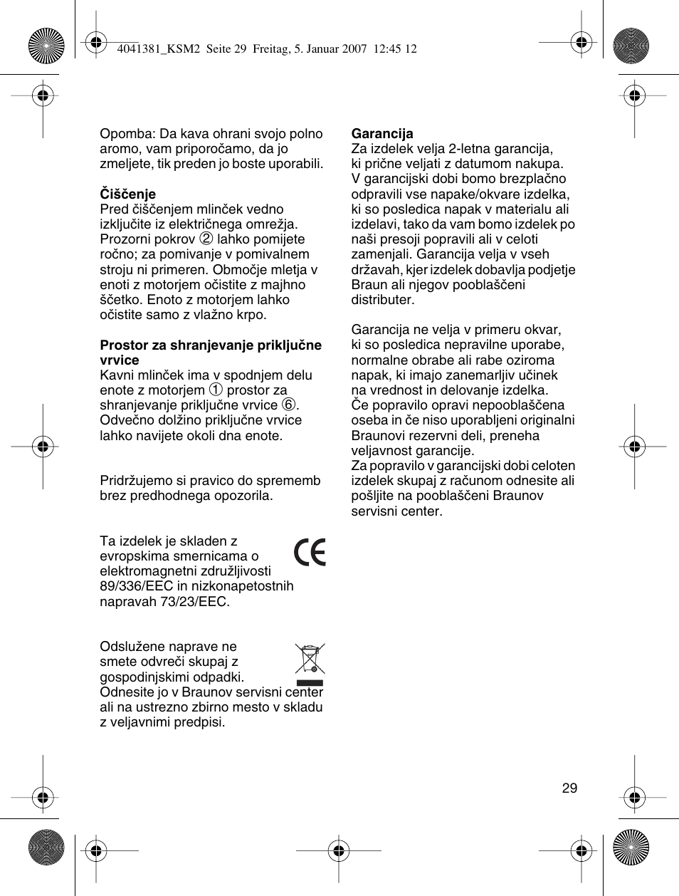 Braun 4041 User Manual | Page 29 / 43