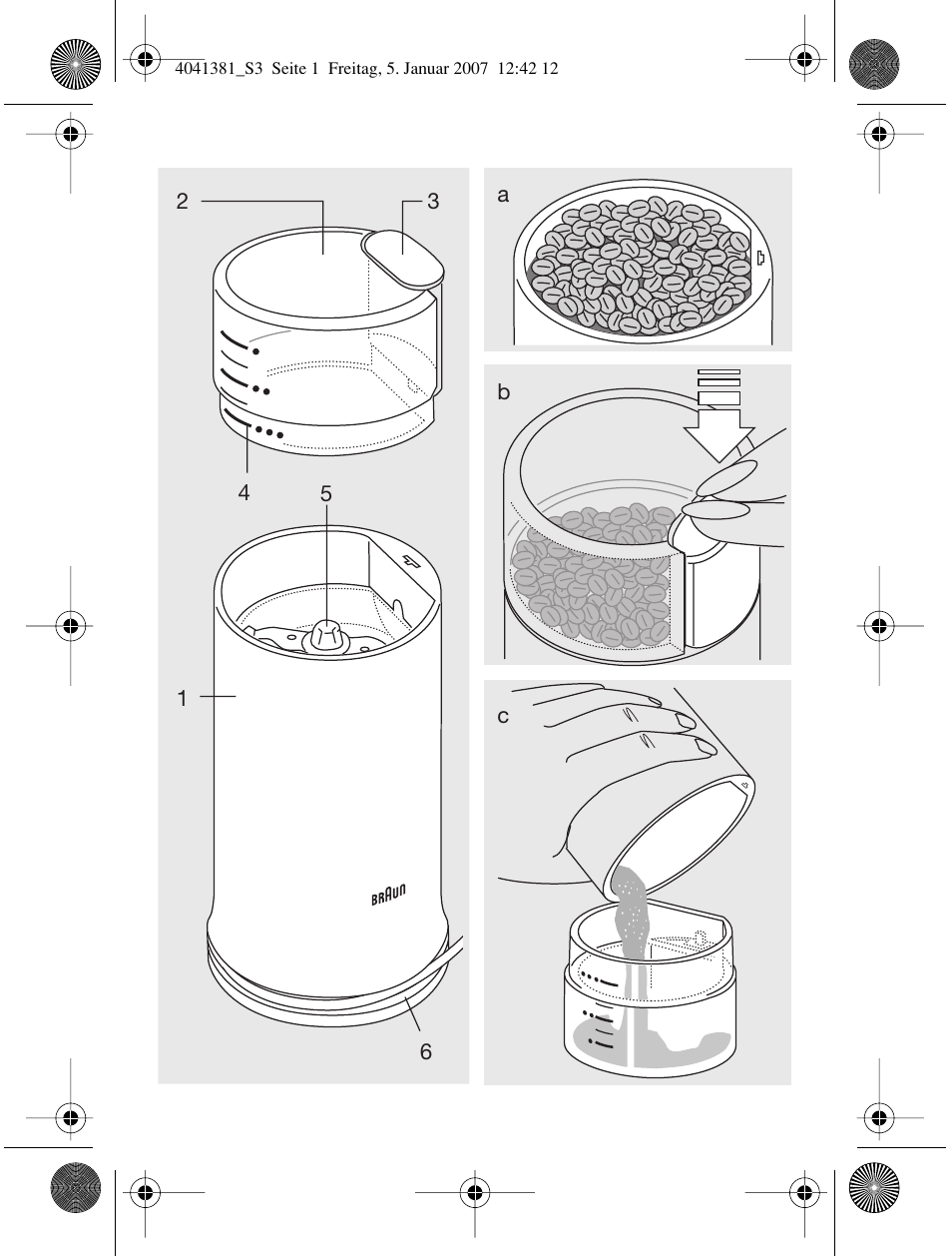 Braun 4041 User Manual | Page 3 / 43