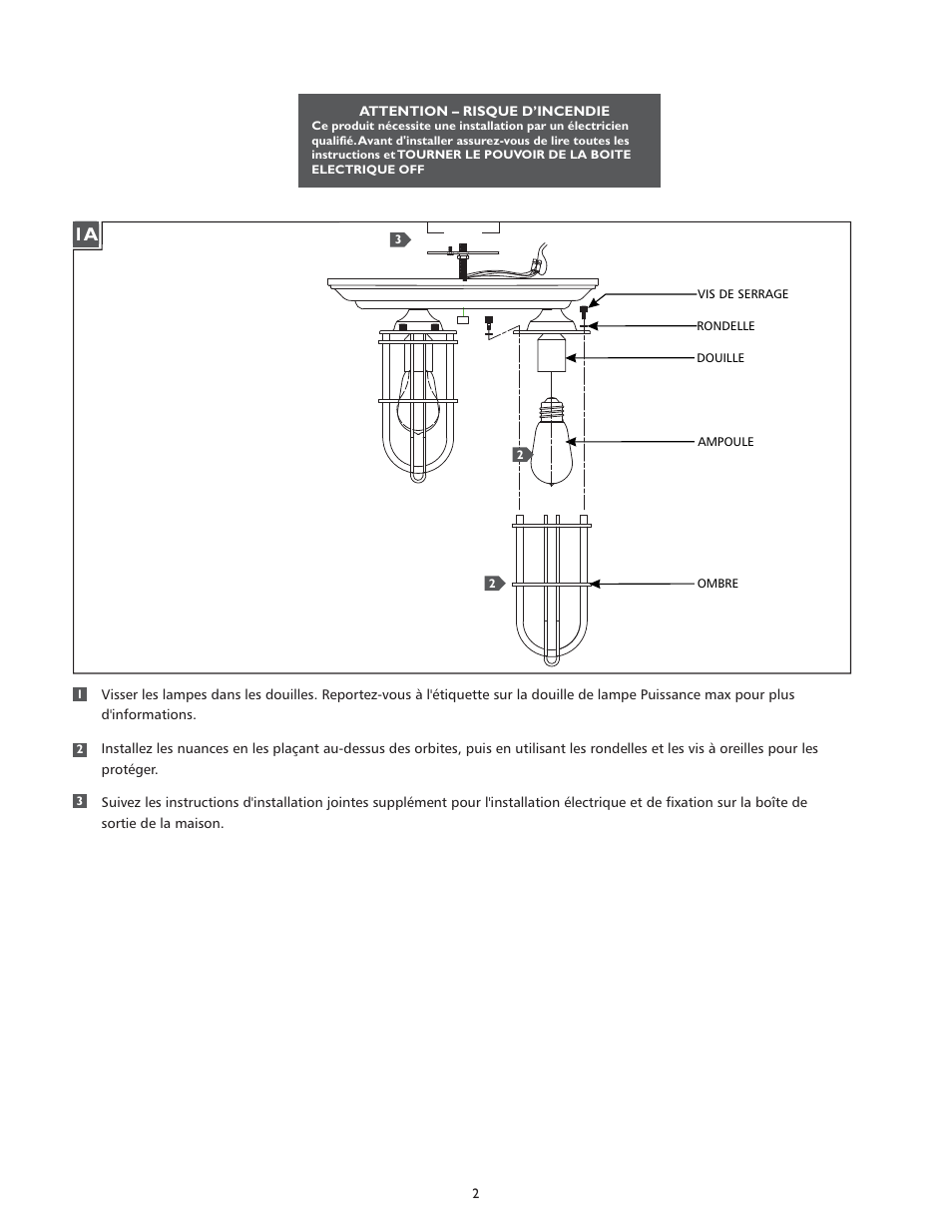 Feiss FM378 User Manual | Page 2 / 4