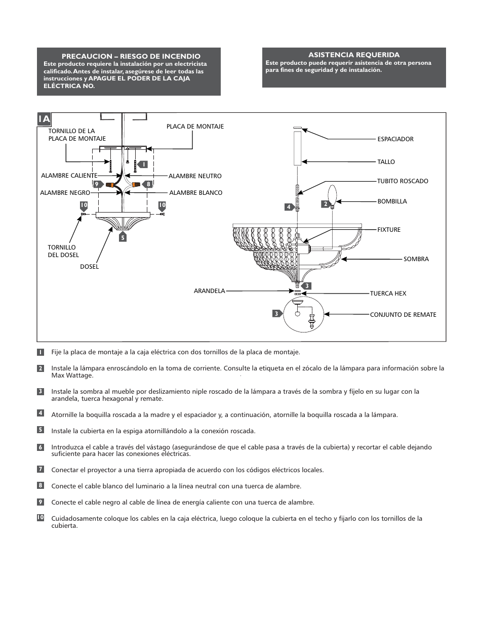 Feiss SF311 User Manual | Page 3 / 4