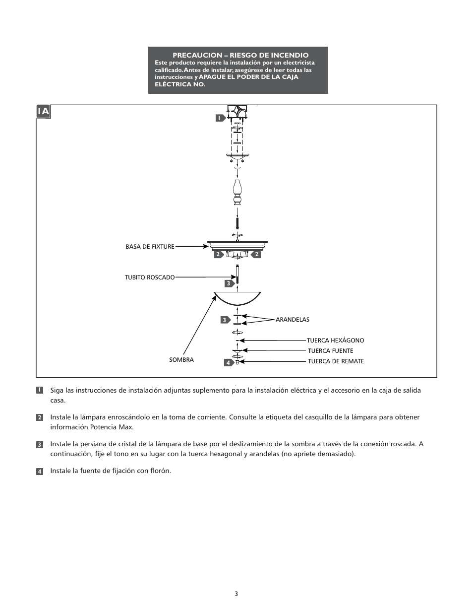 Feiss SF310 User Manual | Page 3 / 4