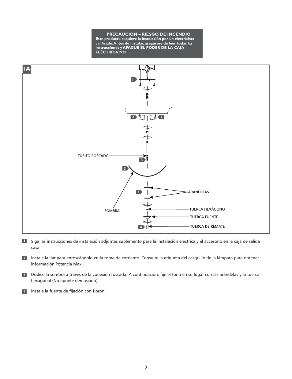 Feiss FM375 User Manual | Page 3 / 4