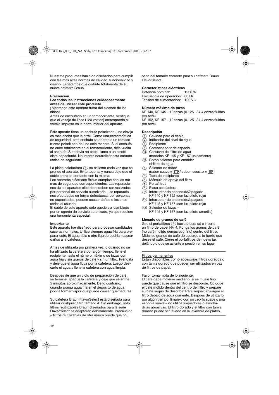 Braun 3111 User Manual | Page 12 / 18