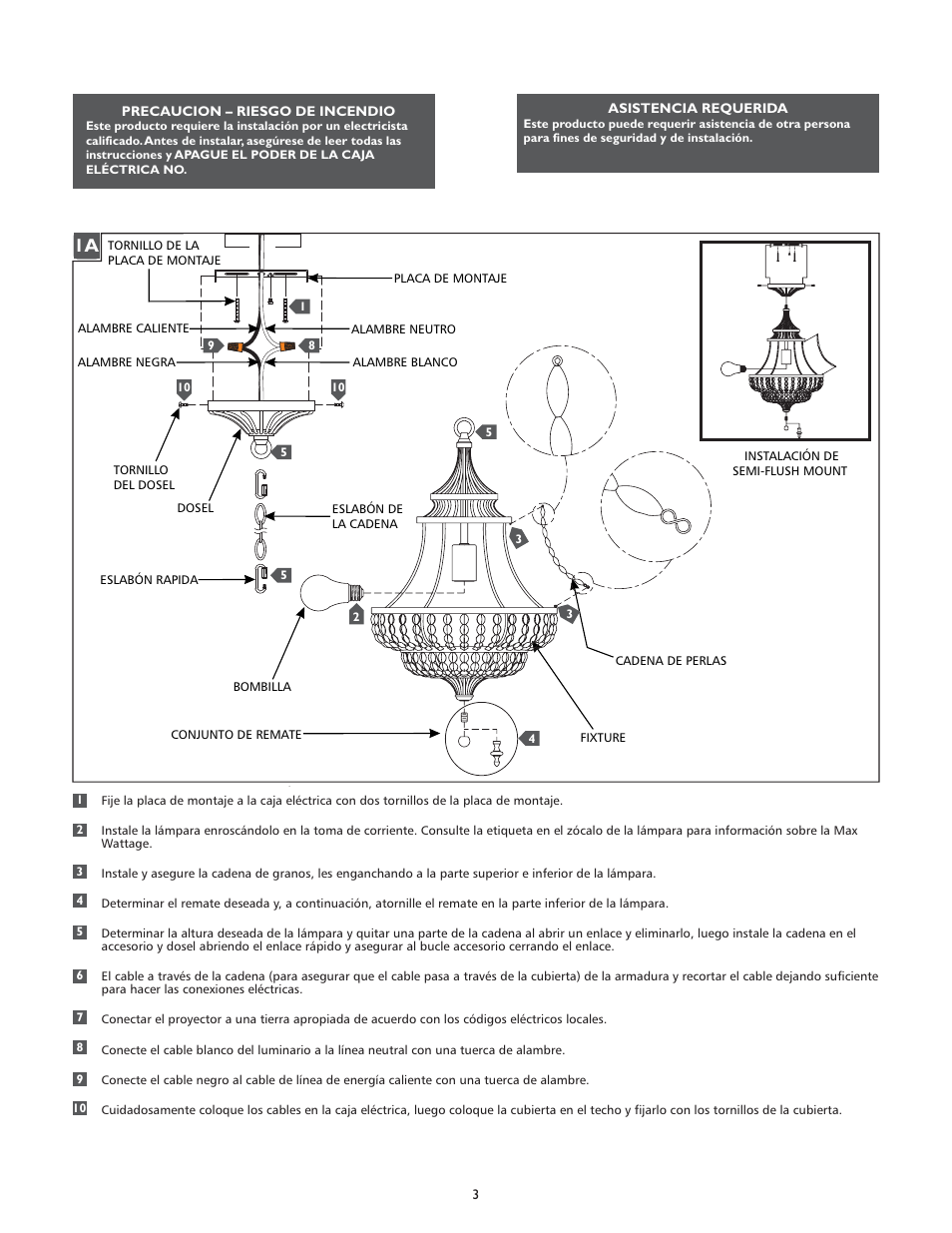 Feiss F2799-1 User Manual | Page 3 / 4