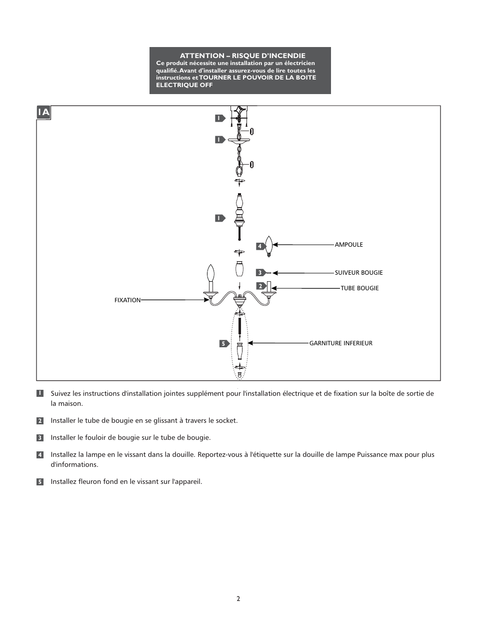 Feiss F2787-3 User Manual | Page 2 / 4