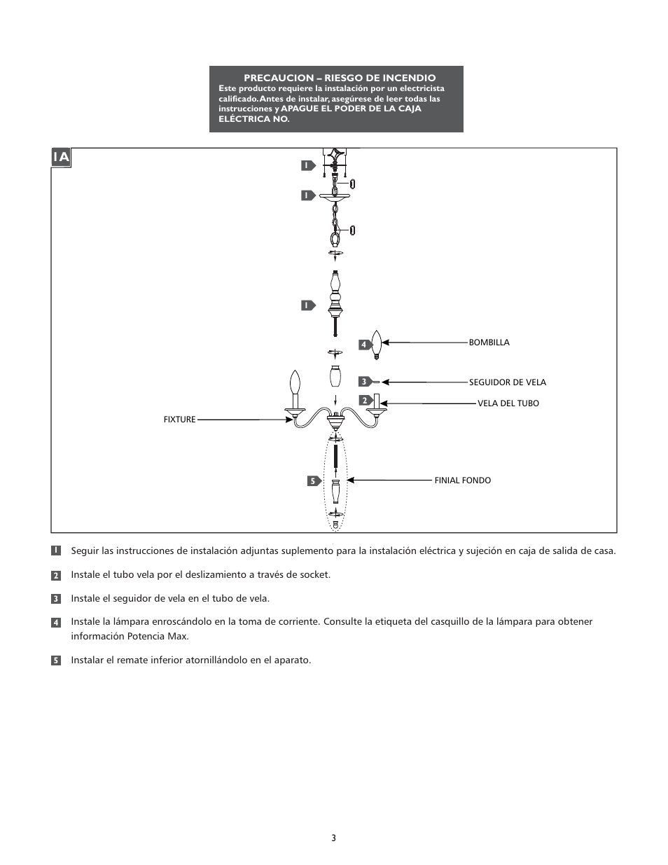 Feiss F2787-3 User Manual | Page 3 / 4