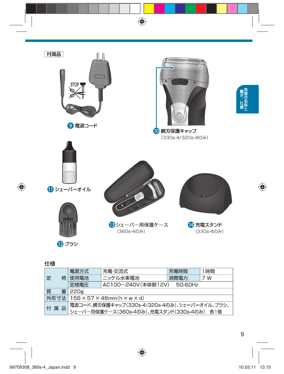 Stop | Braun 360S-4 User Manual | Page 9 / 28