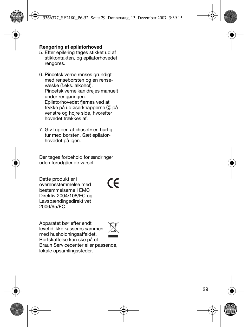 Braun 2180 User Manual | Page 28 / 46