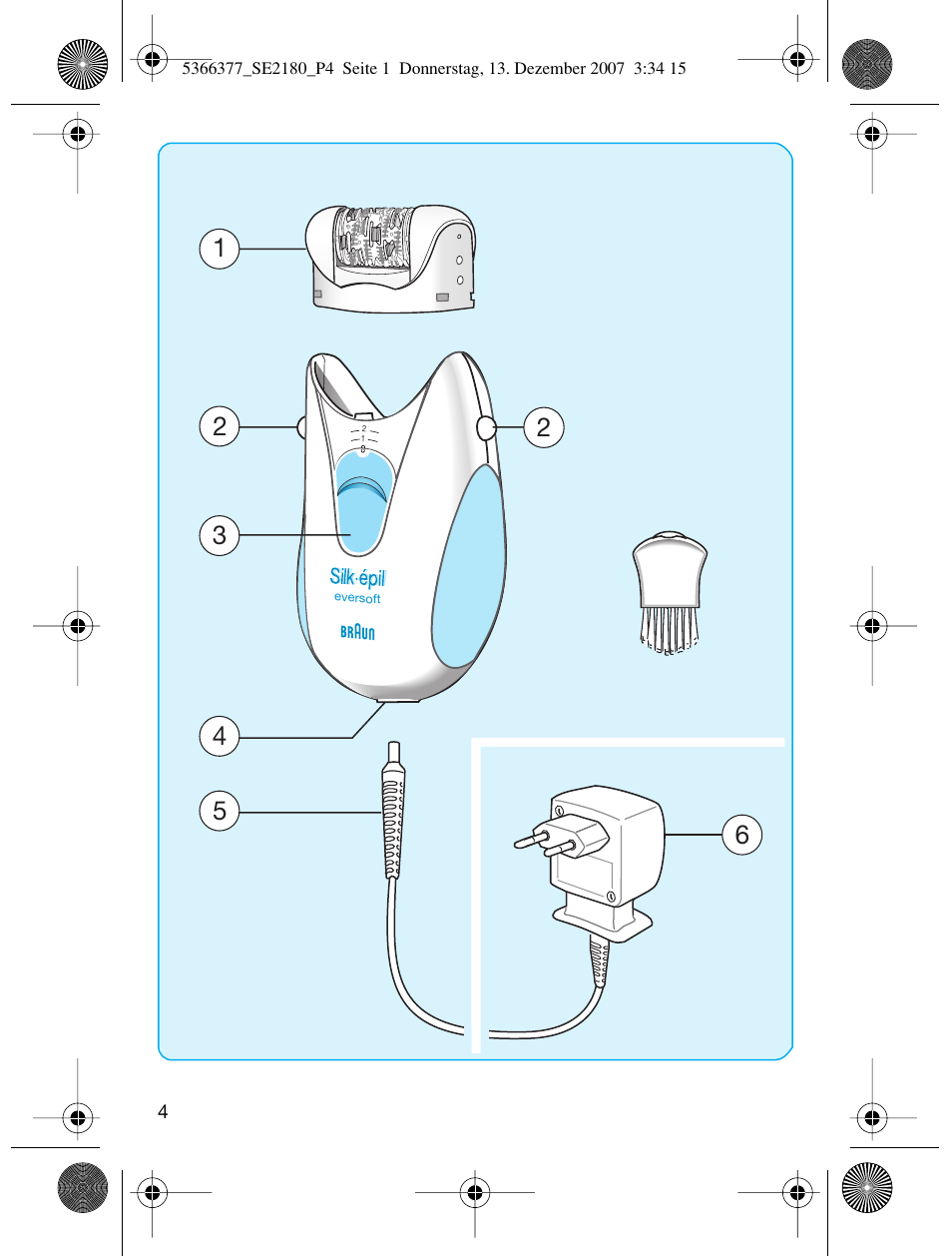 Braun 2180 User Manual | Page 3 / 46