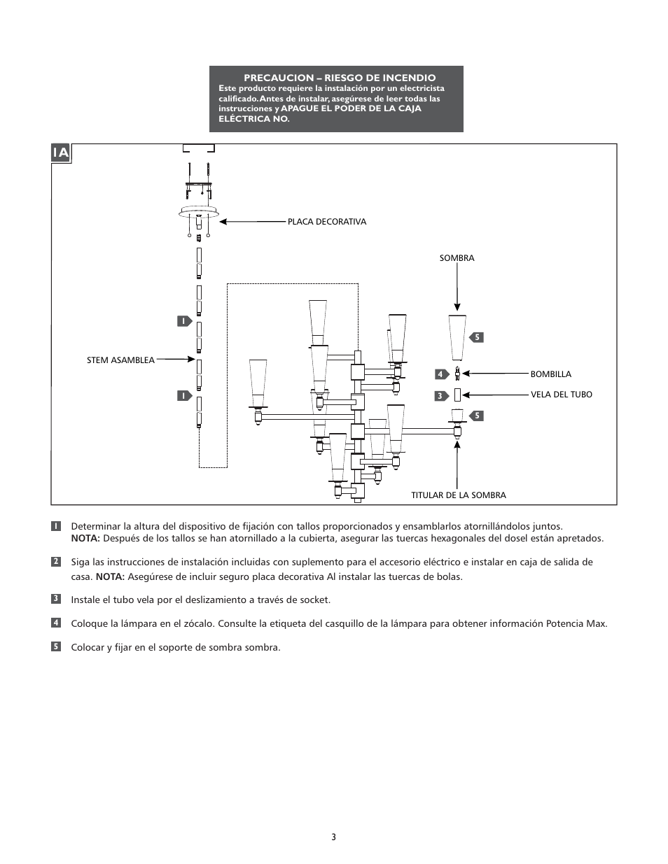Feiss F2816-10 User Manual | Page 3 / 4