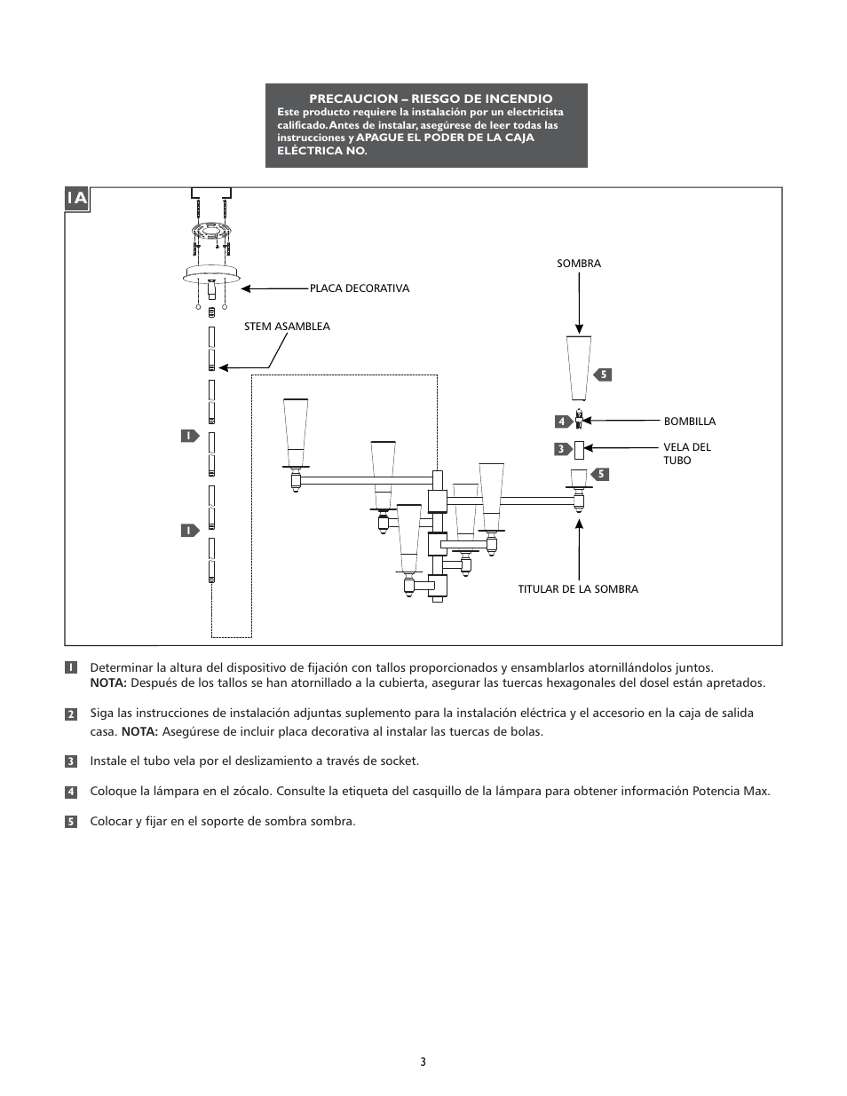 Feiss F2814-6 User Manual | Page 3 / 4
