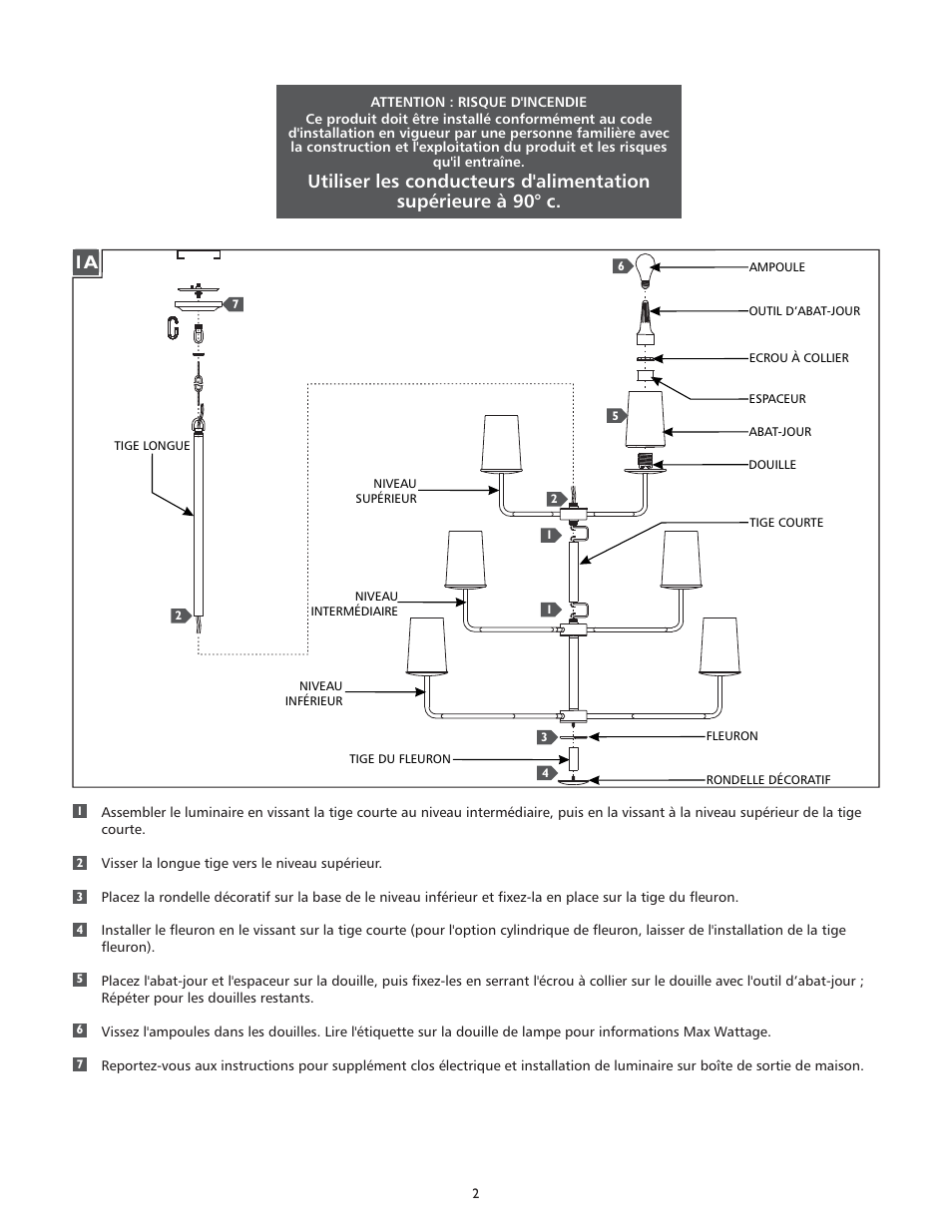 Feiss F2926-3-6-6 User Manual | Page 2 / 4