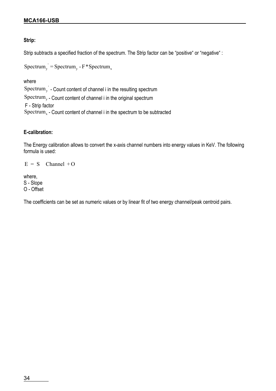 GBS Elektronik MCA166-USB User Manual | Page 34 / 72