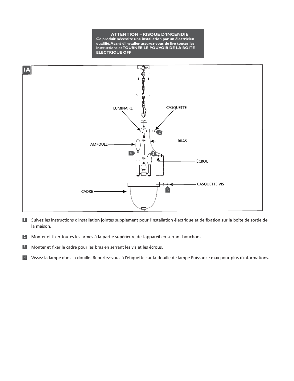 Feiss F2798-4 User Manual | Page 2 / 4