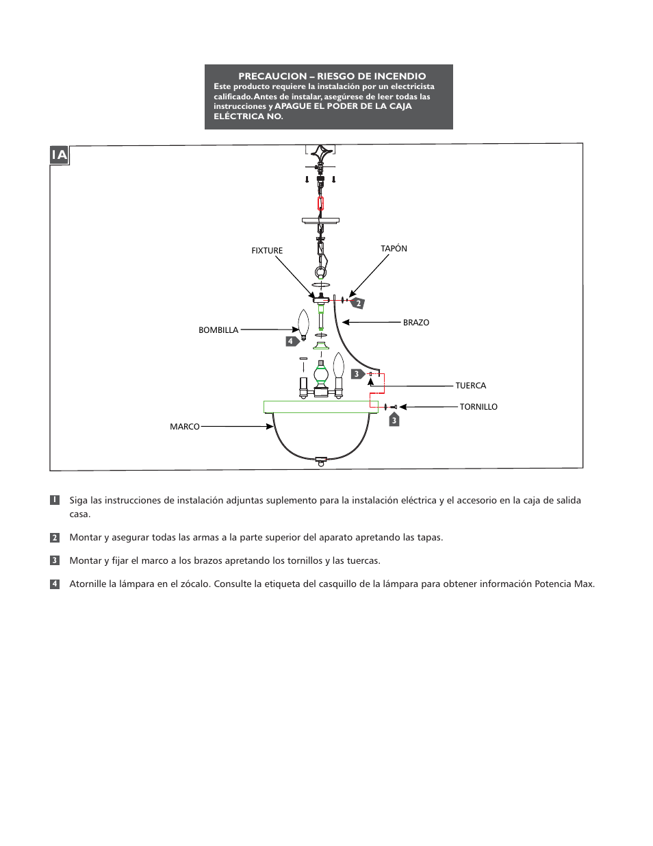 Feiss F2797-3 User Manual | Page 3 / 4