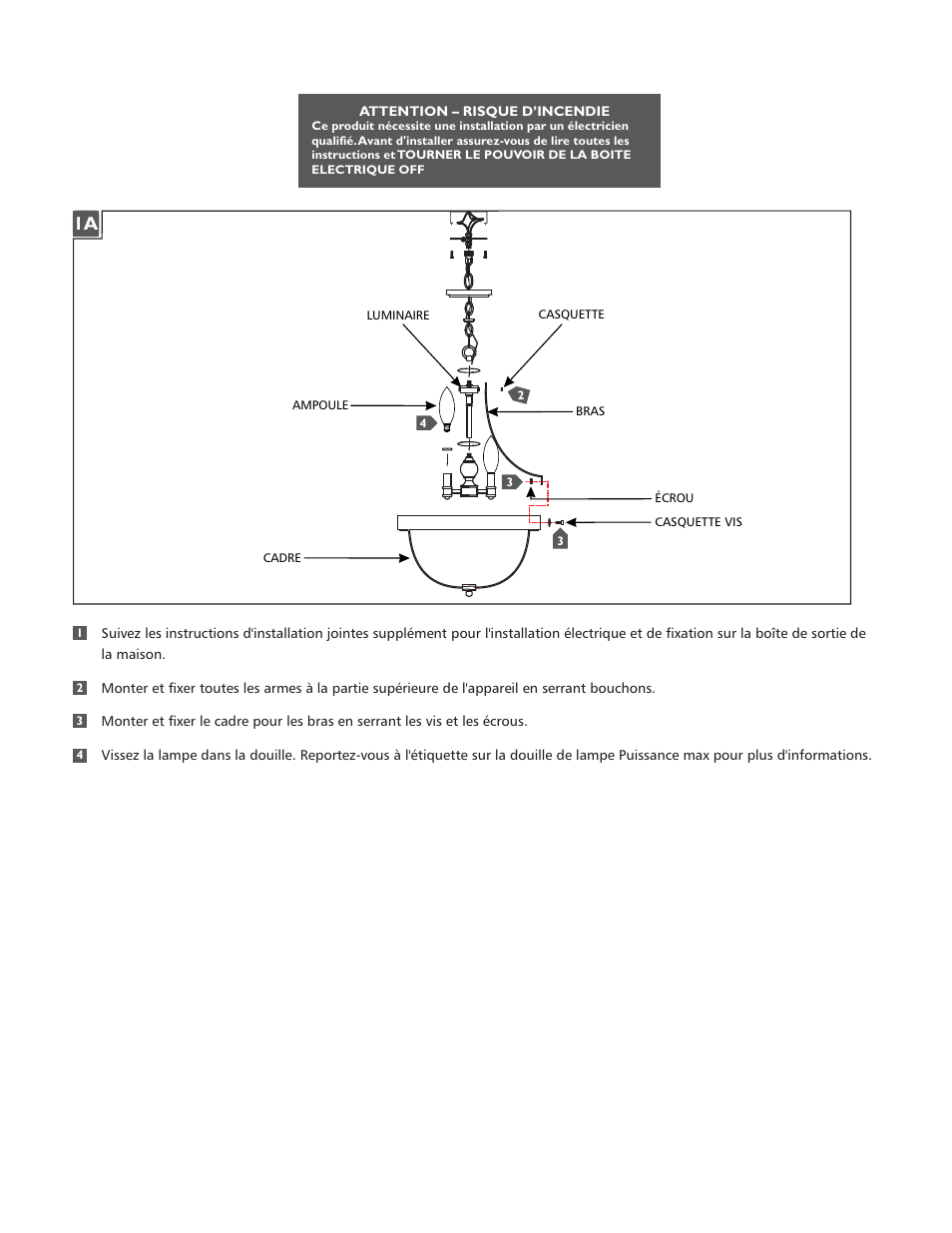Feiss F2794-5 User Manual | Page 2 / 4