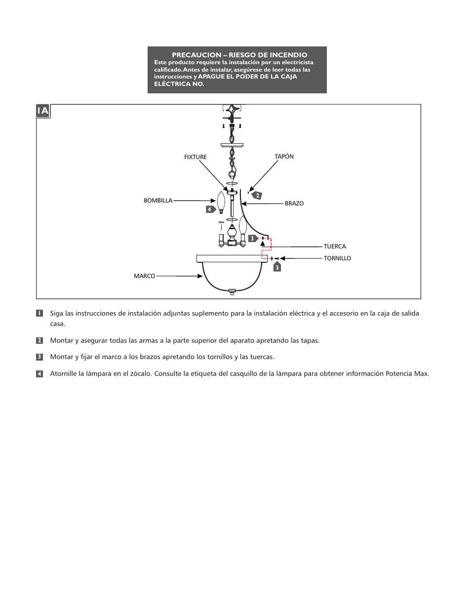 Feiss F2794-5 User Manual | Page 3 / 4