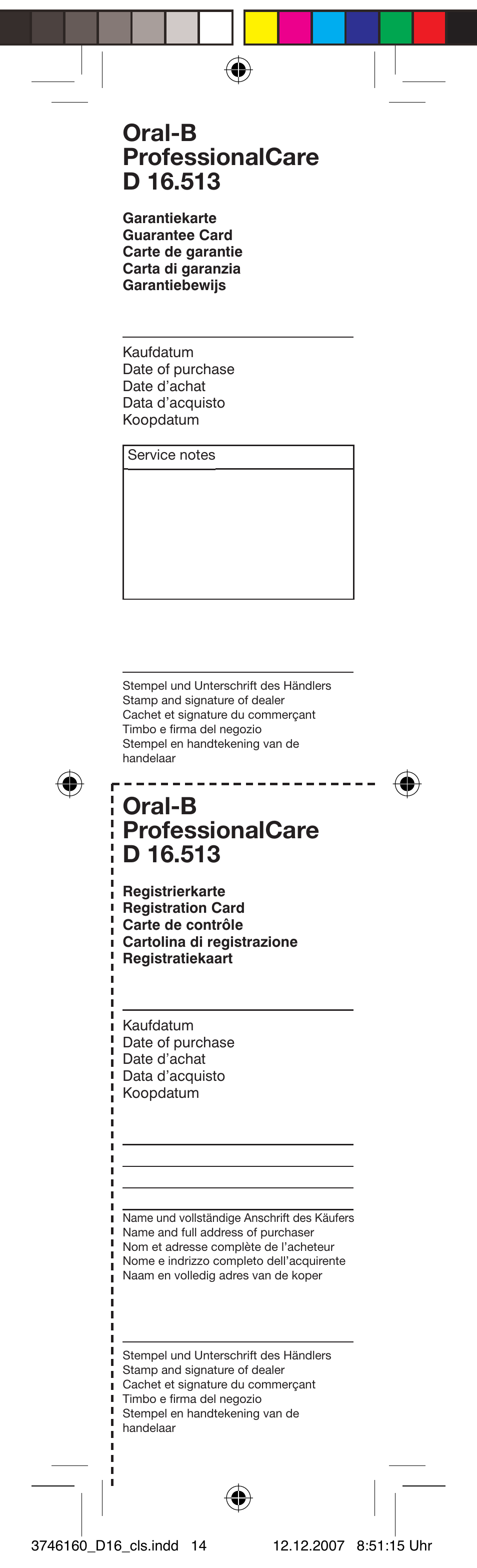 Braun 4729 Series User Manual | Page 15 / 26