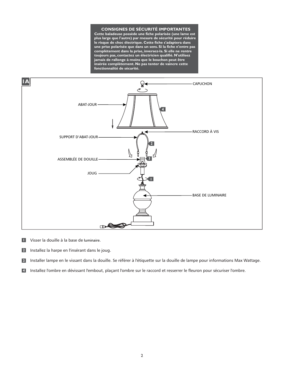 Feiss 10234 User Manual | Page 2 / 4