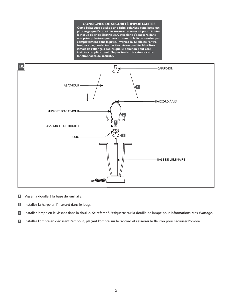 Feiss 10235 User Manual | Page 2 / 4