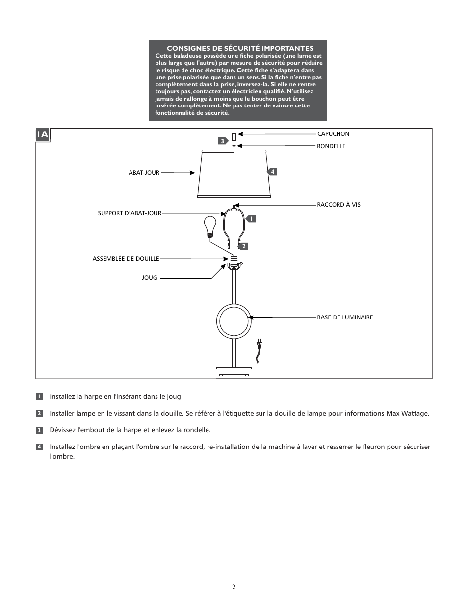 Feiss 10205 User Manual | Page 2 / 4