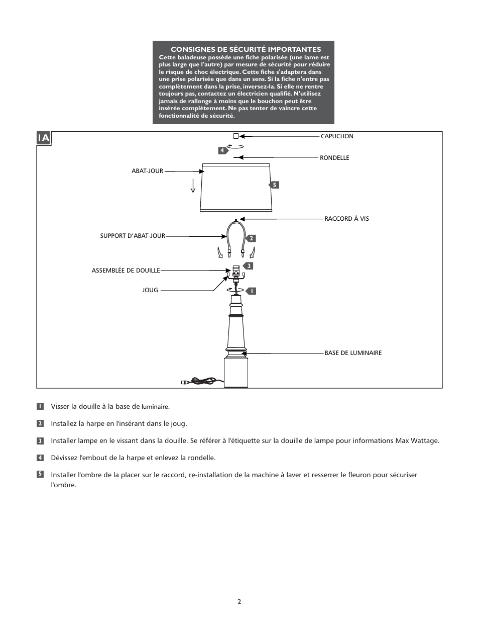 Feiss 10236 User Manual | Page 2 / 4