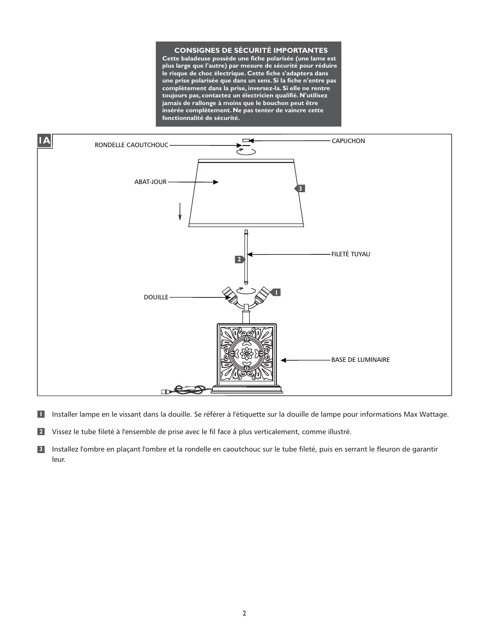 Feiss 10232 User Manual | Page 2 / 4