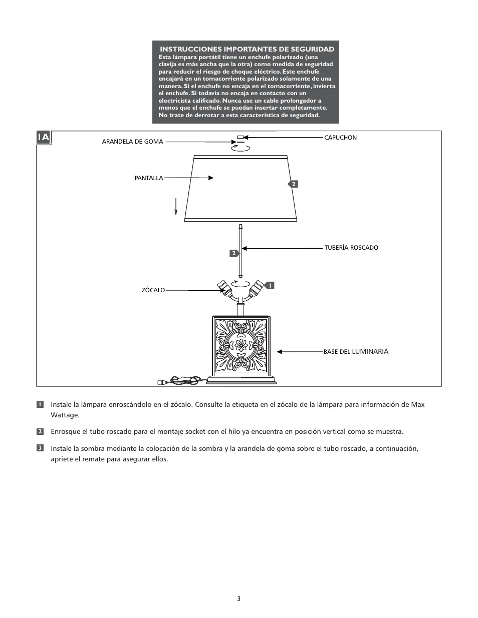 Feiss 10232 User Manual | Page 3 / 4