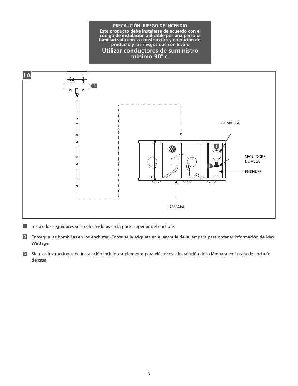 Feiss F2906-5 User Manual | Page 3 / 4