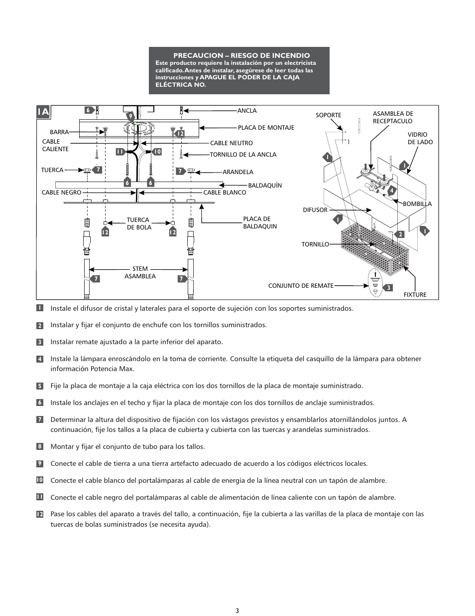 Feiss F2904-4 User Manual | Page 3 / 4