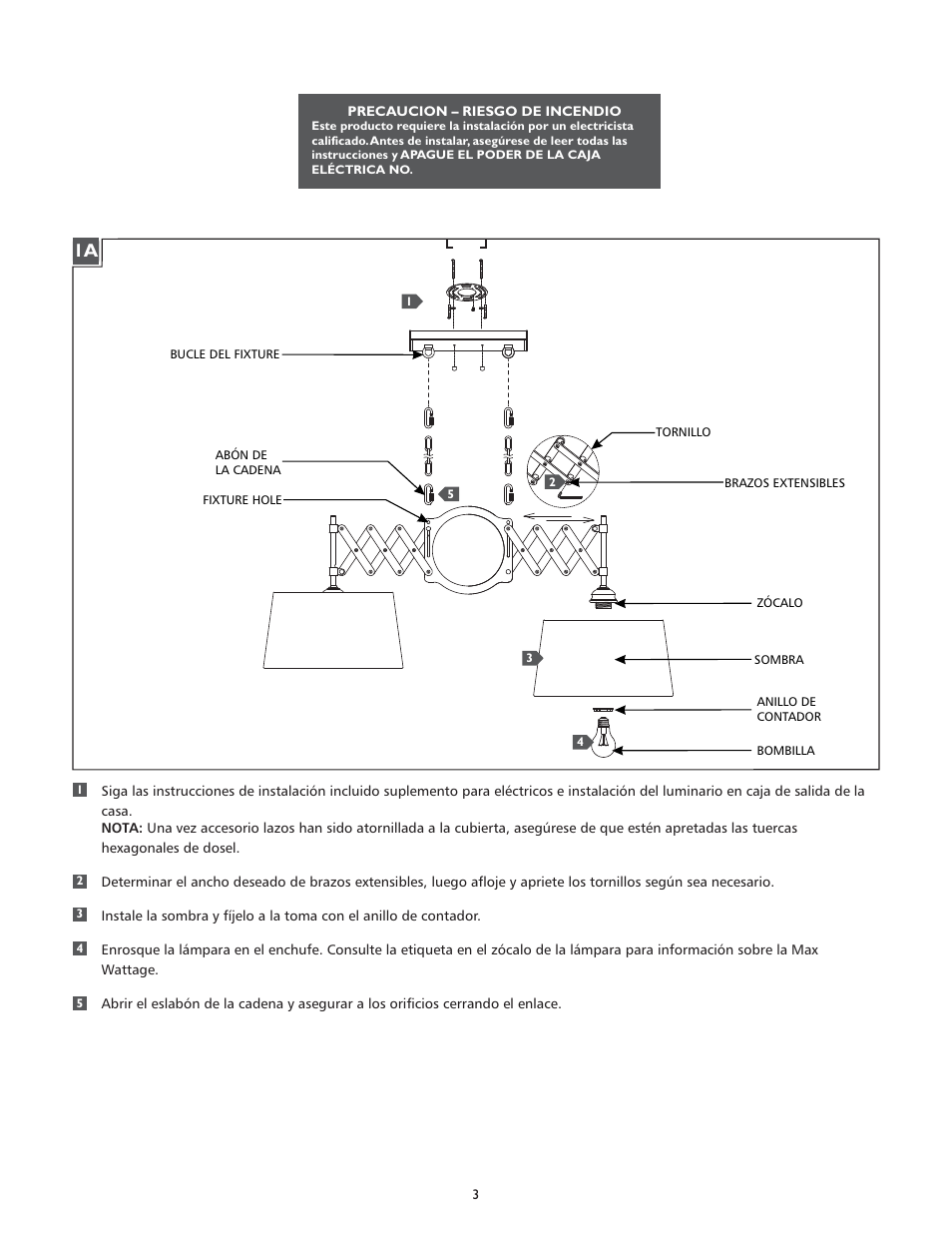 Feiss F2900-2 User Manual | Page 3 / 4