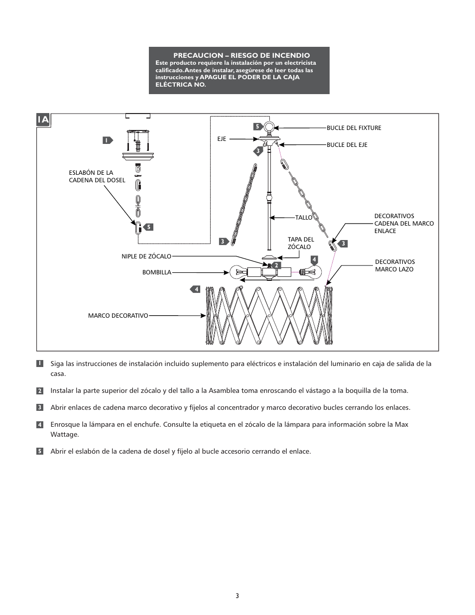 Feiss F2902-4 User Manual | Page 3 / 4