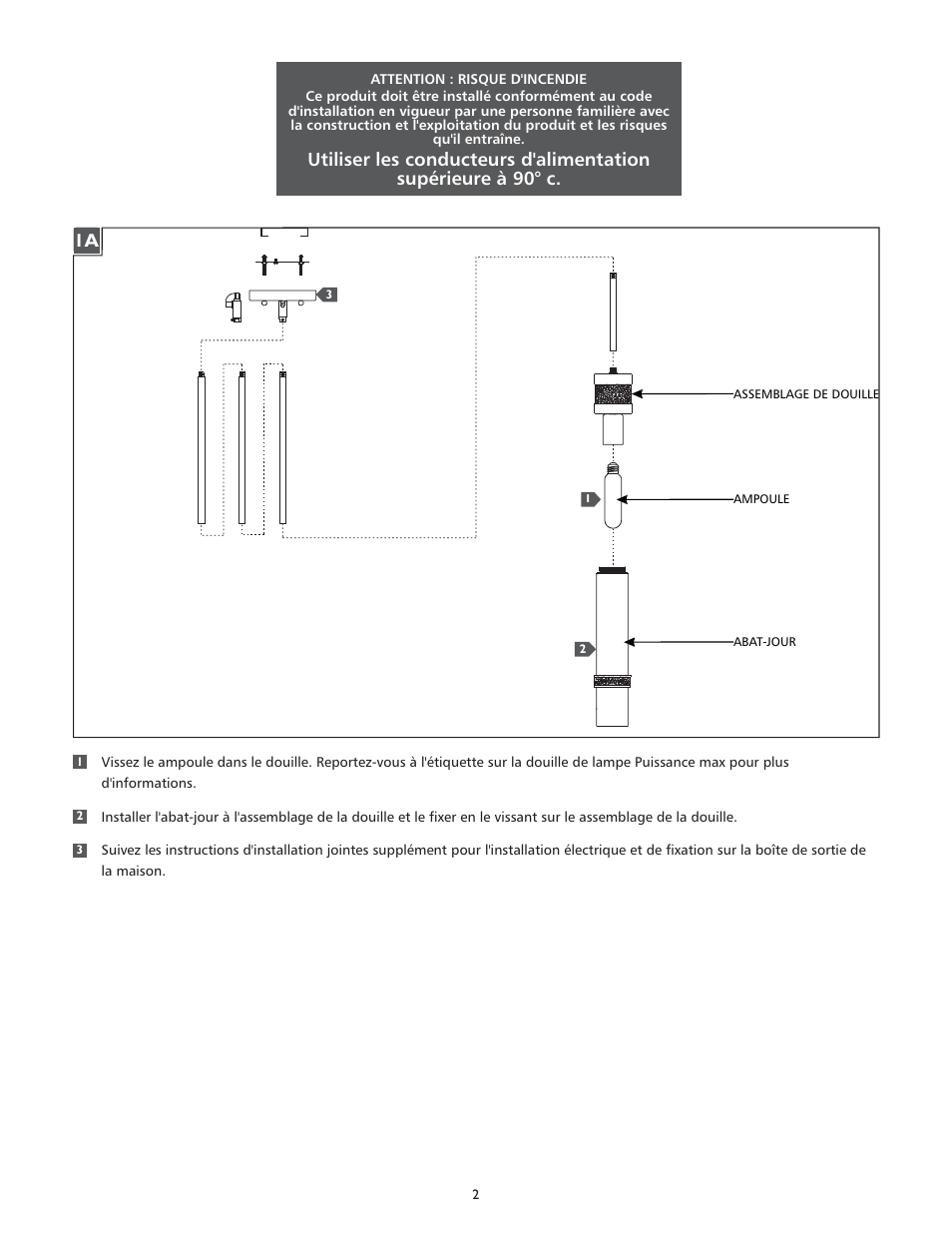 Feiss P1324 User Manual | Page 2 / 4