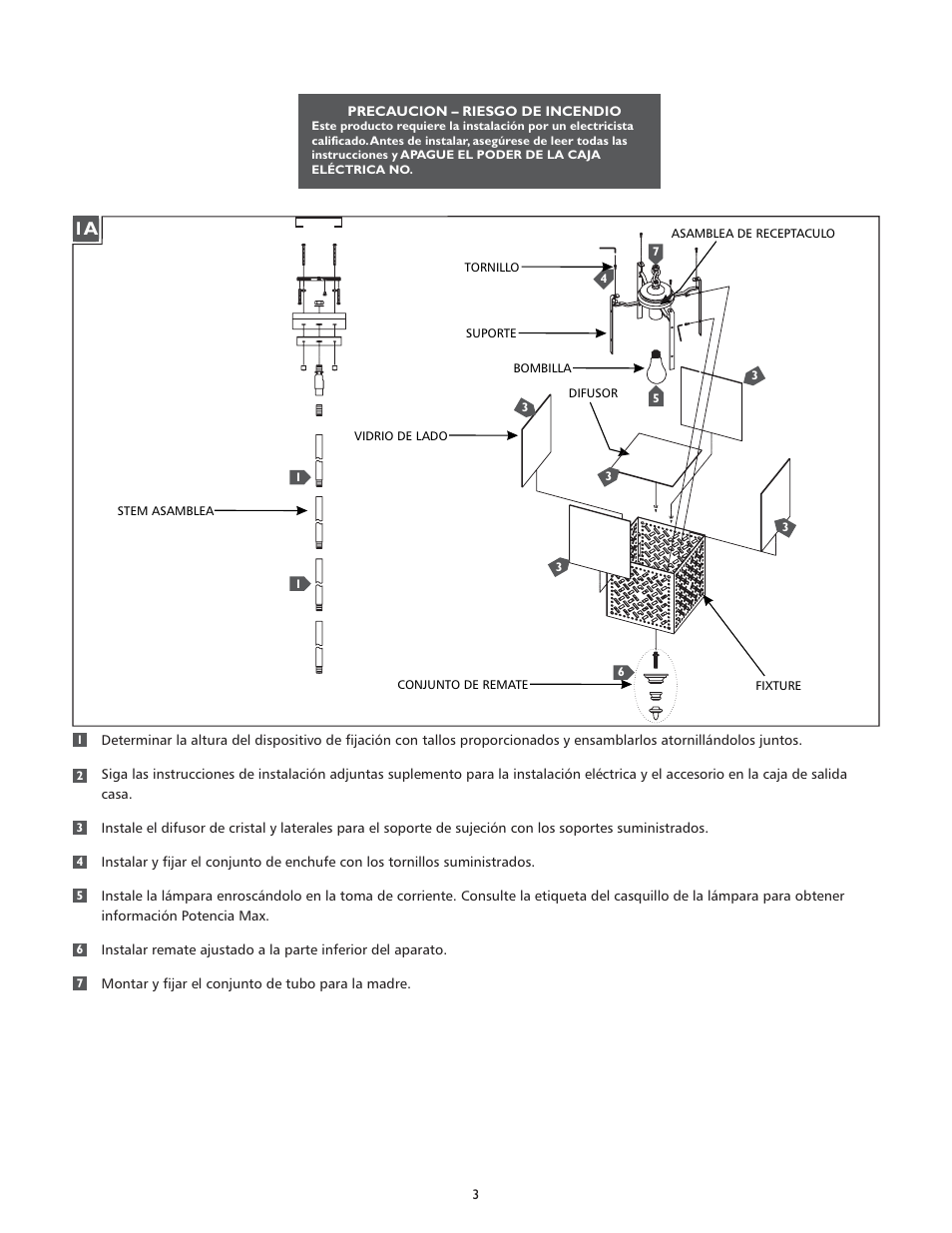 Feiss P1276 User Manual | Page 3 / 4