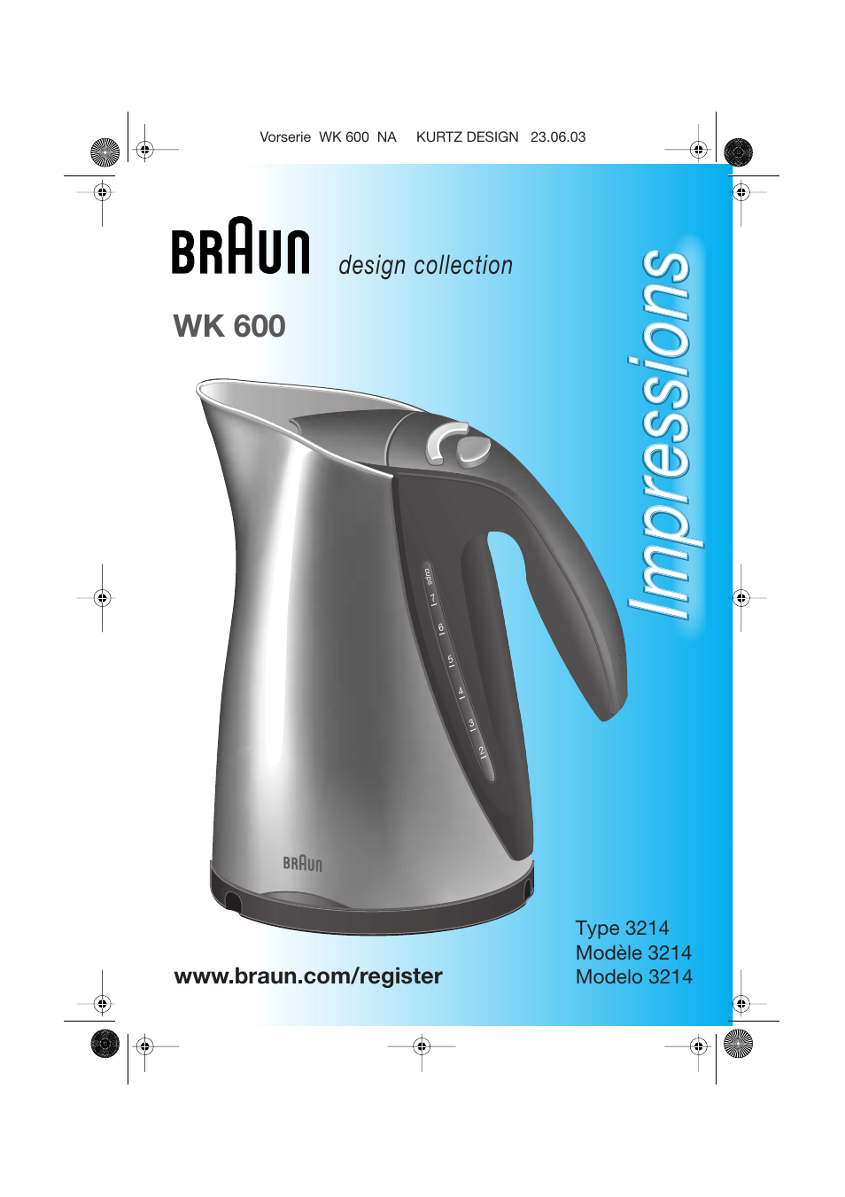 Braun Sommelier WK 600 User Manual | 14 pages