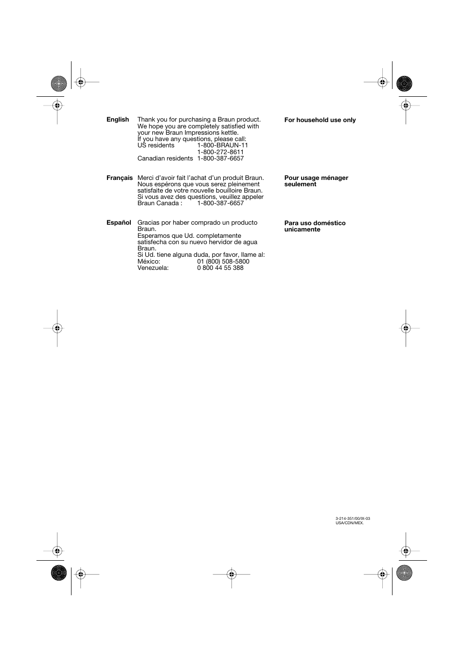 Braun Sommelier WK 600 User Manual | Page 2 / 14