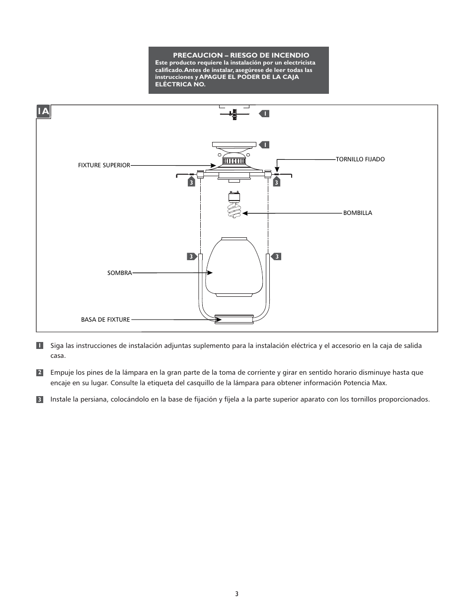 Feiss OLPL7413 User Manual | Page 3 / 4