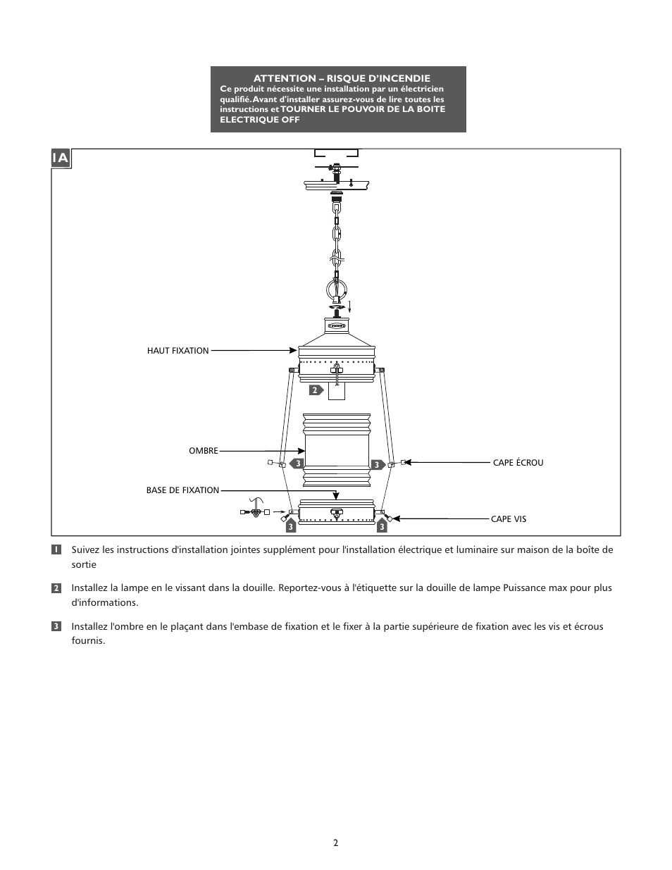 Feiss OL9111 User Manual | Page 2 / 4
