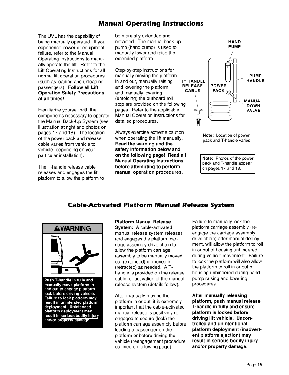 Warning | Braun UVL 604XB User Manual | Page 17 / 27