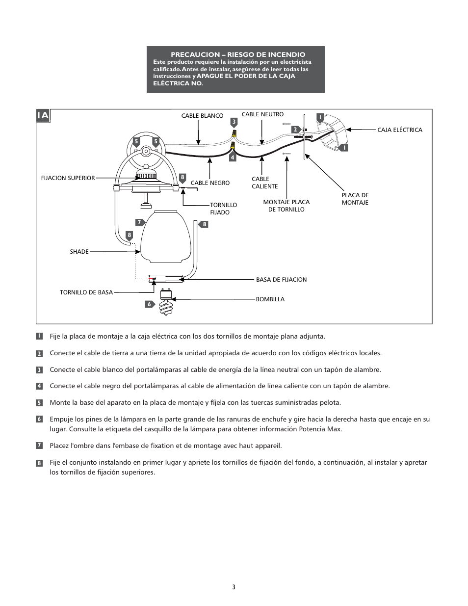 Feiss OLPL7404 User Manual | Page 3 / 4