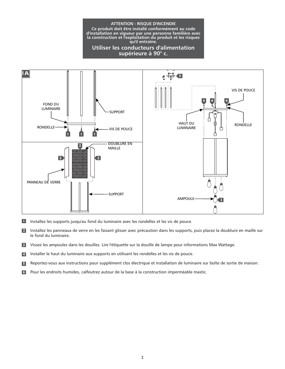Feiss OL12014 User Manual | Page 2 / 4