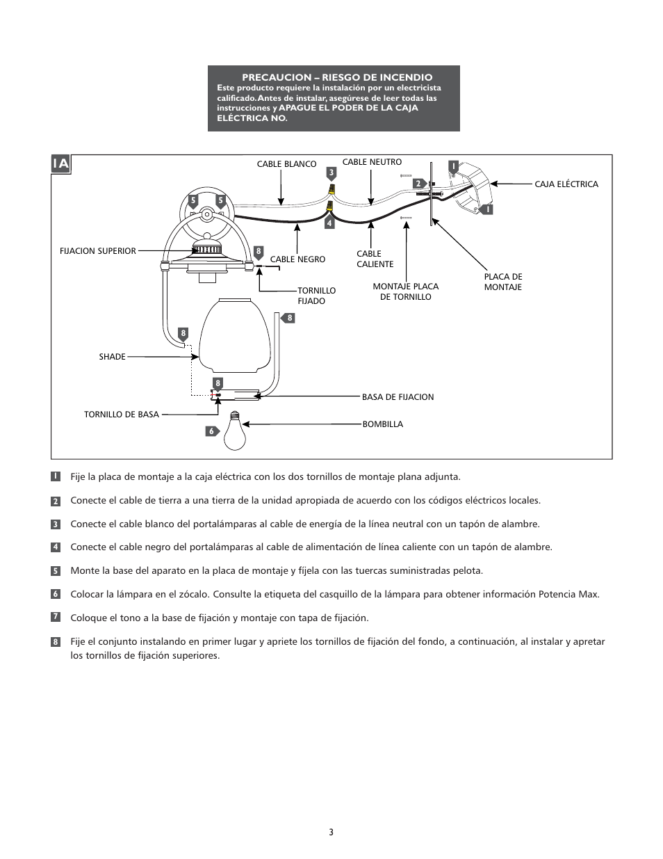Feiss OL9402 User Manual | Page 3 / 4