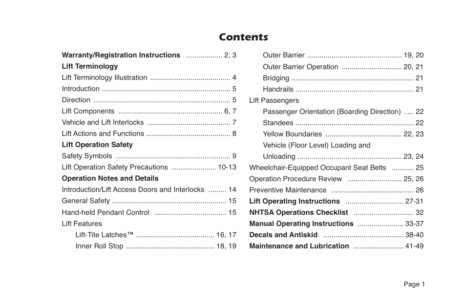 Braun NVL SERIES User Manual | Page 3 / 53