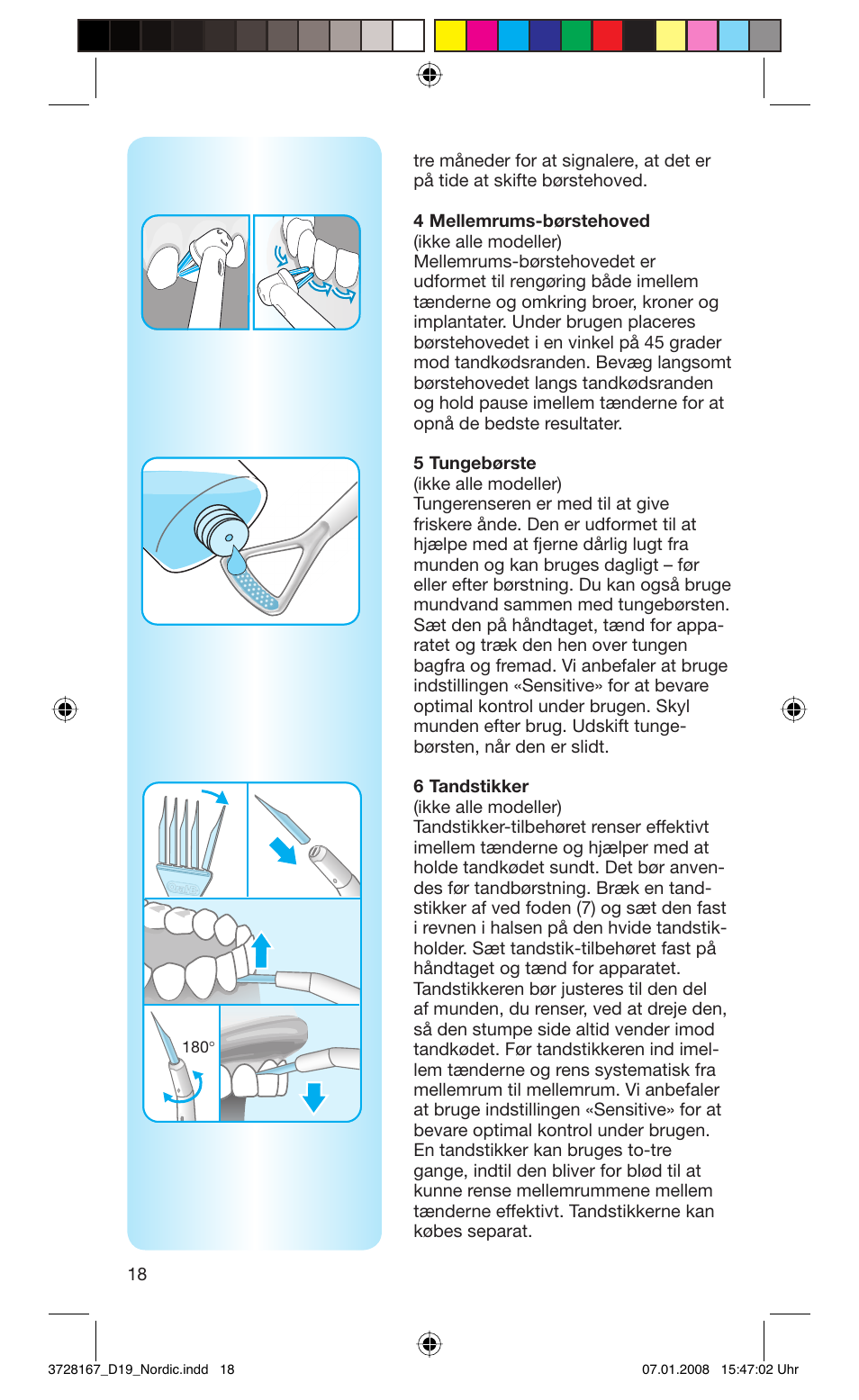 Braun Oral-B Toothbrush User Manual | Page 18 / 49