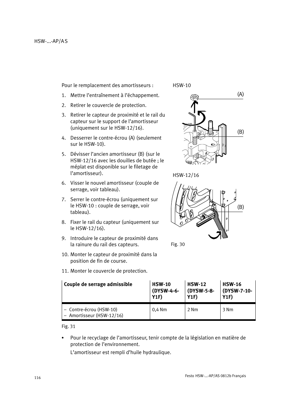 Festo HSW-...-AP/AS User Manual | Page 116 / 184