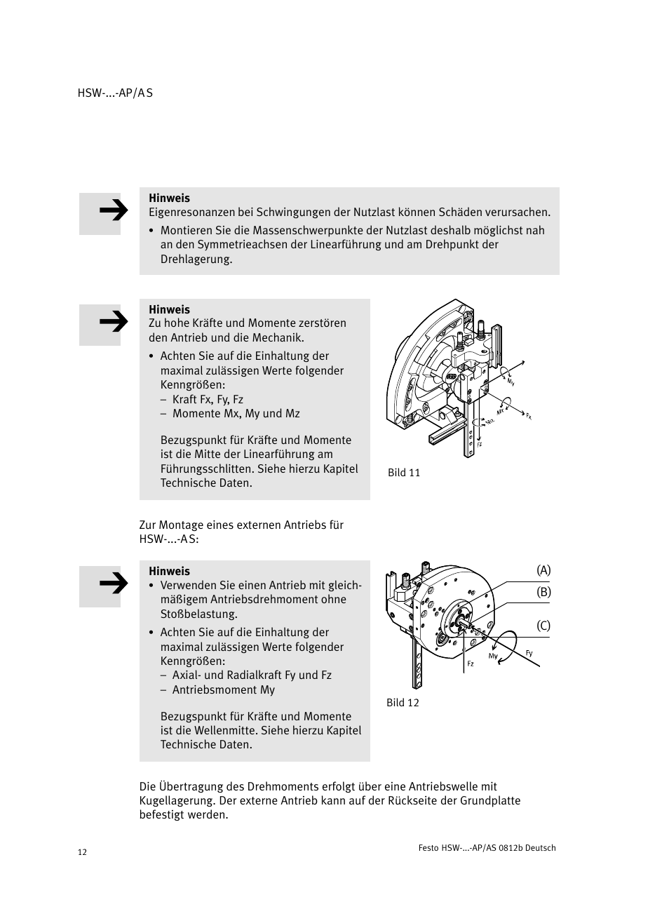 Festo HSW-...-AP/AS User Manual | Page 12 / 184