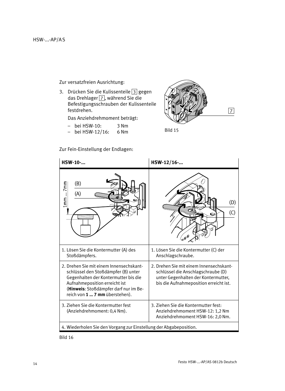 Festo HSW-...-AP/AS User Manual | Page 14 / 184