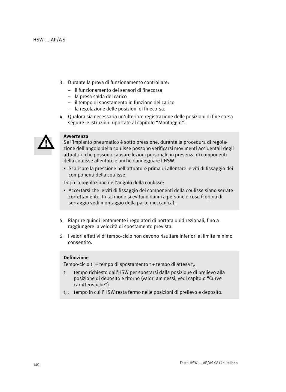 Festo HSW-...-AP/AS User Manual | Page 140 / 184