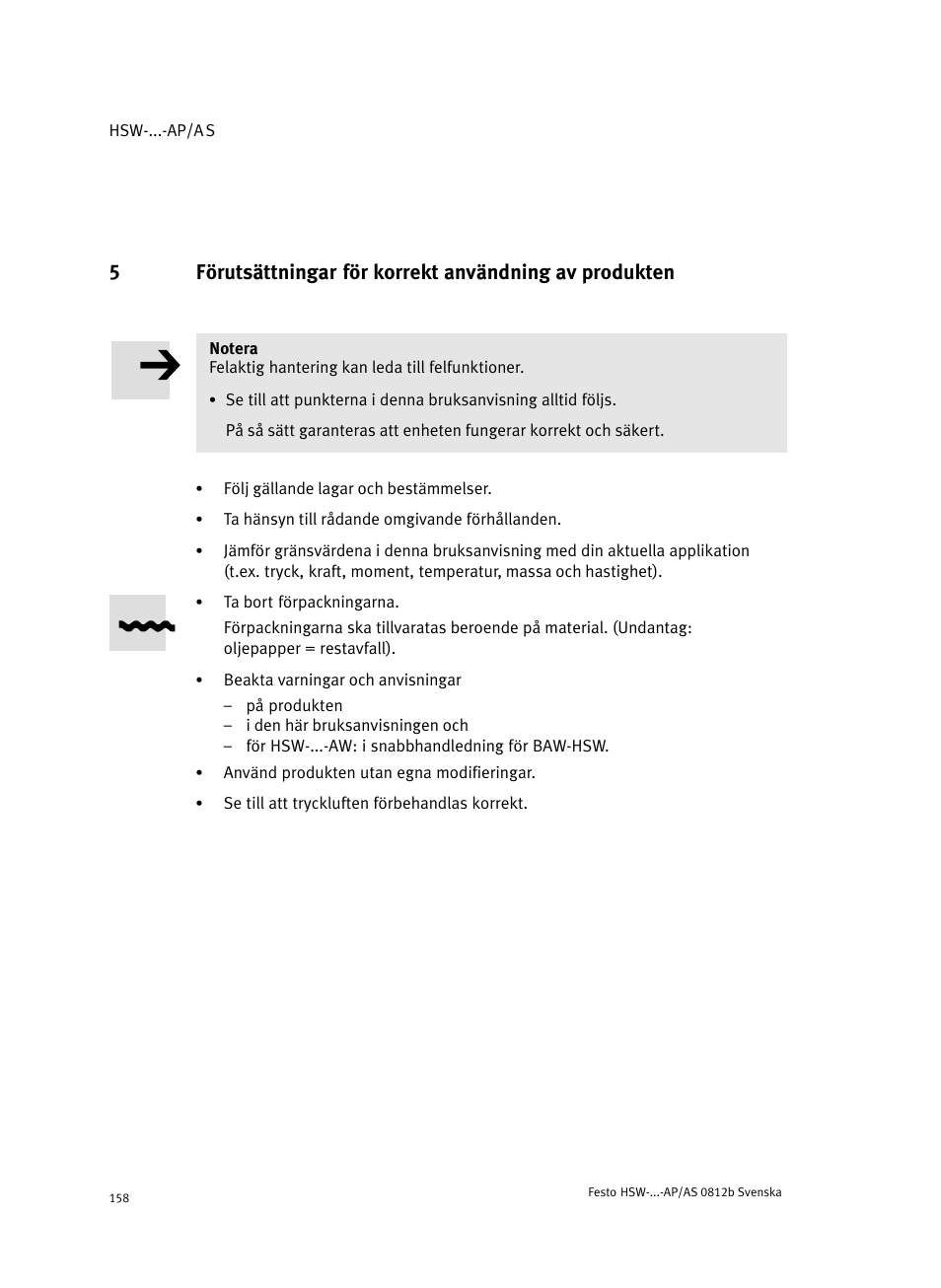 Festo HSW-...-AP/AS User Manual | Page 158 / 184