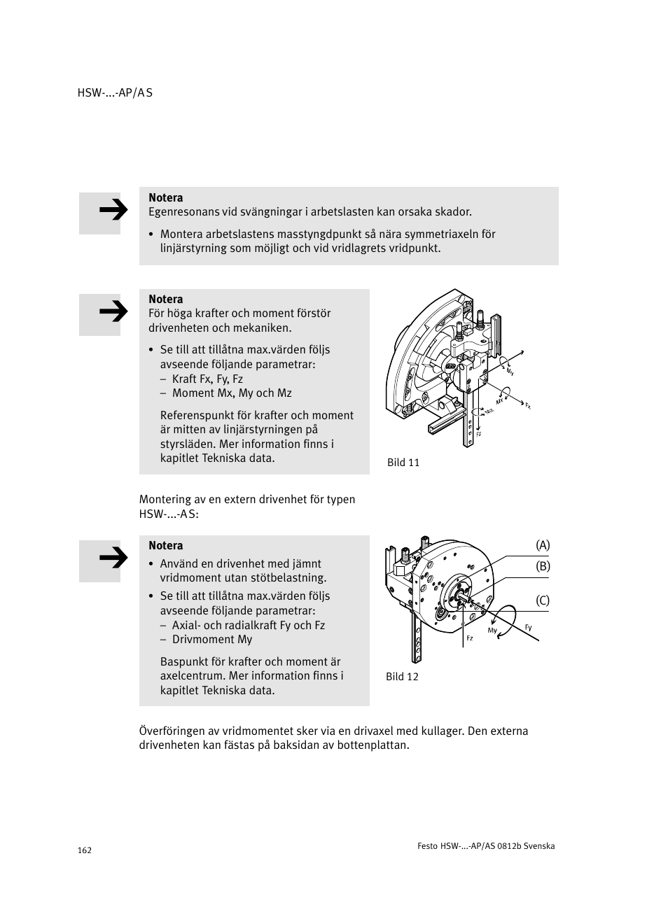 Festo HSW-...-AP/AS User Manual | Page 162 / 184